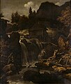 Artgate Fondazione Cariplo - Van Everdingen Allart, Paesaggio scandinavo con cascata e mulino d'acqua.jpg