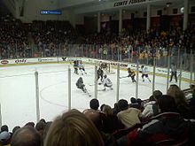 Kevin Hayes (BC - 12), Jerry York (BC - Head Coach), Chris Kreider (BC -  19), Steven Whitney (BC - 21)