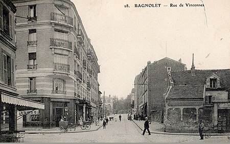 Bagnolet.Rue de Vincennes.1900.Autre