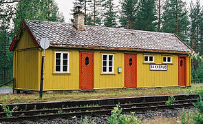 Bakkerud stasjon.