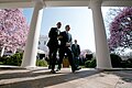 Merrick Garland walking to Oval Office after nomination by President Obama