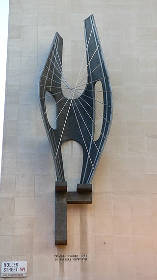 <i>Winged Figure</i> Sculpture by Barbara Hepworth