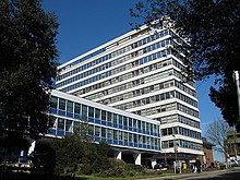 Barnet House, 1255 High Road, Whetstone: Council's main offices 1986-2019 Barnet House - geograph.org.uk - 391220.jpg