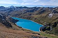 * Nomination The Moiry Dam from Sorebois in September 2021, in Switzerland. --Espandero 09:51, 10 July 2022 (UTC) * Promotion Good quality. --D-Kuru 05:59, 15 July 2022 (UTC)