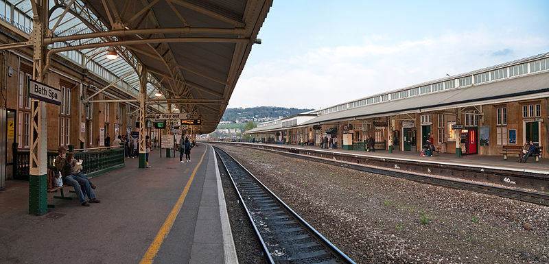 File:Bath Spa Railway Station, England - April 2009.jpg