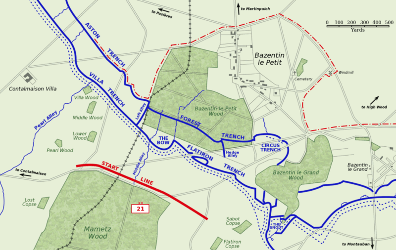 File:Bazentin le Petit 14 July 1916 map.png