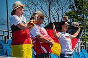 Deutsch: Beachhandball U-17-Europameisterschaften 2019 (Beach handball Euro); Tag 4: 30. Juni – Mädchen, Halbfinale, Niederlande-Deutschland 0:2 (25:30, 18:19) English: 2019 Women's Ech Beach Handball 17; Day 4: 30 June 2019 – Girls Bronze Medal Match – Netherlands Vs. Germany 0:2 (25:30, 18:19)