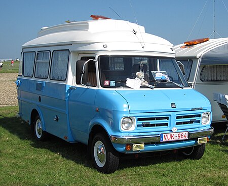 Bedford CF based Dormobile Debonaire ca 1980 Schaffen-Diest 2012.jpg