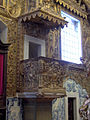 Gilded pulpit