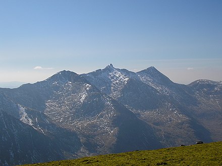 Ben Cruachan, highest point in Argyll and Bute, home of the Cailleach nan Cruachan