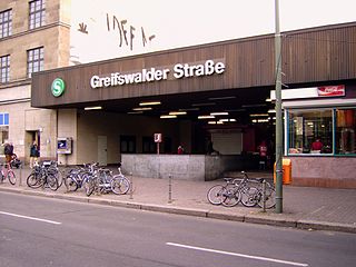 <span class="mw-page-title-main">Berlin Greifswalder Straße station</span>