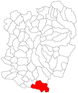 Location in Caraș-Severin County