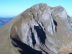 Biet (1968 m), im Vordergrund der Saaspass