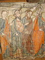 Naos, latura de sud: detaliu din friza apostolilor