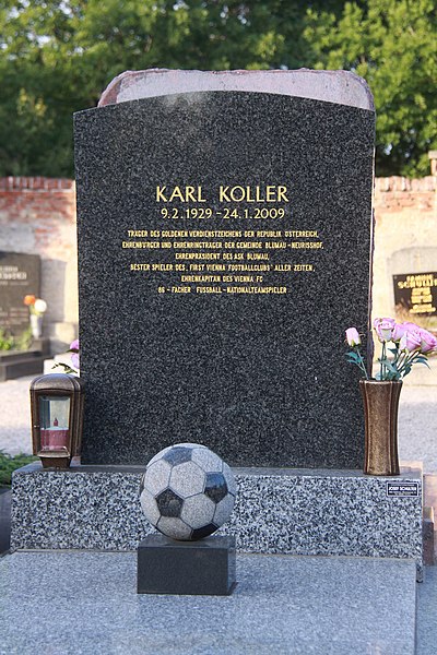 File:Blumau-Neurißhof - Friedhof, Grab Karl Koller (01).jpg