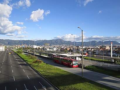 Cómo llegar a Américas - Avenida Boyacá en transporte público - Sobre el lugar