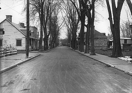 Boulevard Gouin Montreal 1920