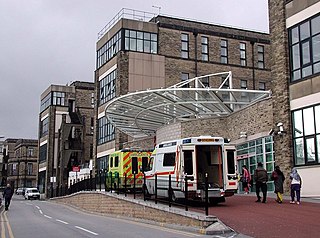 <span class="mw-page-title-main">Bradford Royal Infirmary</span> Hospital in West Yorkshire, England