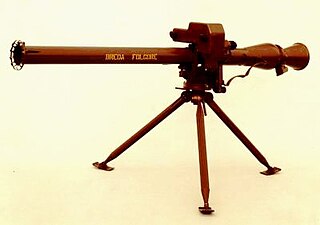 <span class="mw-page-title-main">Breda Folgore</span> Recoilless antitank weapon