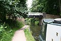 Watford'da "Grand Union Canal" dar mavna su kanalı
