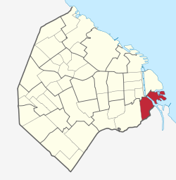 La Boca na mapě