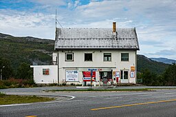 Bunker Oil vid vägskälet där riksväg 94 och Europaväg 6 möts i Skaidi.