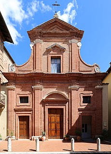 Santi Pietro e Paolo, Buonconvento church in Buonconvento