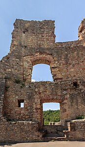 "Old building" Upper bailey Rötteln Castle Lörrach Germany