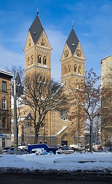 Bytom St Hyacinth church winter 2021.jpg