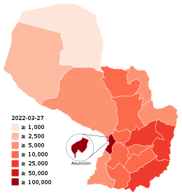 COVID-19 outbreak in Paraguay.svg