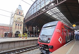 CPTM 9500 na estação da Luz.