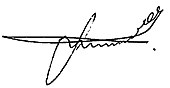 signature de Stanko Subotić