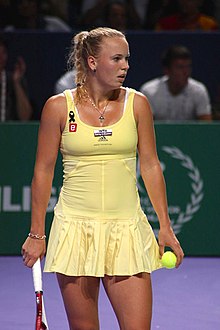 Wozniacki at the 2011 WTA Championships