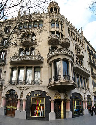 <span class="mw-page-title-main">Casa Lleó Morera</span> Modernisme townhouse in Barcelona