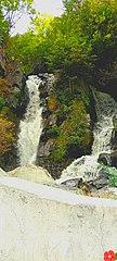 La cascade de la Fusine sur le Bonrieu.