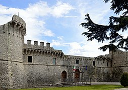 Le château Orsini-Colonna d'Avezzano.