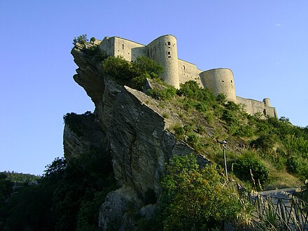 Roccascalegna fortress