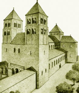 desenho de catedral