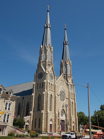 Cathedral of Saint Mary of the Immaculate Conception is the cathedral of the Roman Catholic Diocese of Peoria