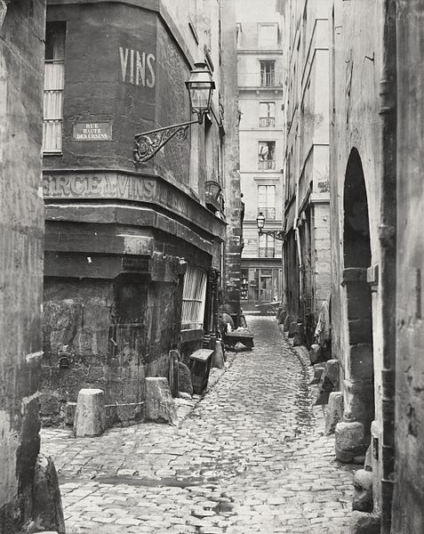 File:Charles Marville, Rue de Glatigny, ca. 1853–70.jpg