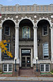 Detail of the school entrance