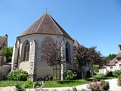 Chevet de l'église Saint-Pierre.