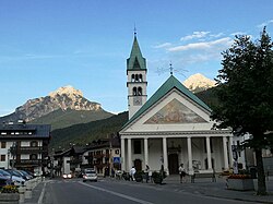 Skyline of Santo Stefano di Cadore