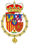 Coat of Arms of Felipe, Prince of Asturias (2001-2014).svg