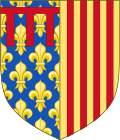 Coat of Arms of Sancha of Majorca.svg