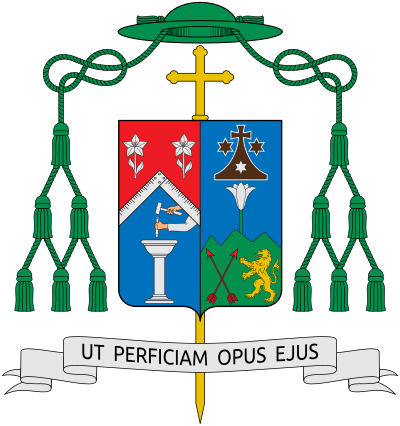 Coat of arms of Vicente Salgado y Garrucho as Bishop of Romblon.svg