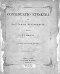 Миниатюра для Файл:Continuatio Epimetri ad editionem Hippocratis scripsit F. Z. Ermerins, accedunt nonulla ad Aretaeum (IA BIUSante 06522x04).pdf