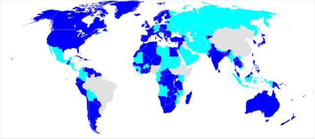 Carte du monde