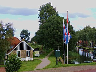 Nij Beets Village in Friesland, Netherlands