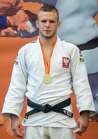 <span class="mw-page-title-main">Damian Szwarnowiecki</span> Polish judoka (born 1993)